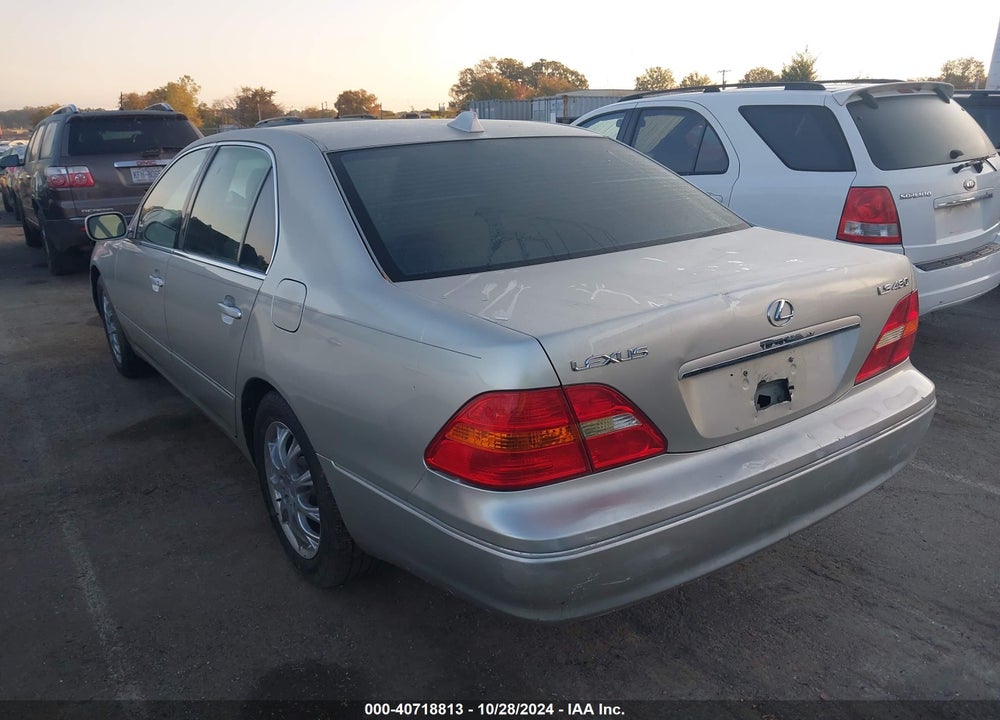 2002 LEXUS LS 430 VIN: JTHBN30F920083607