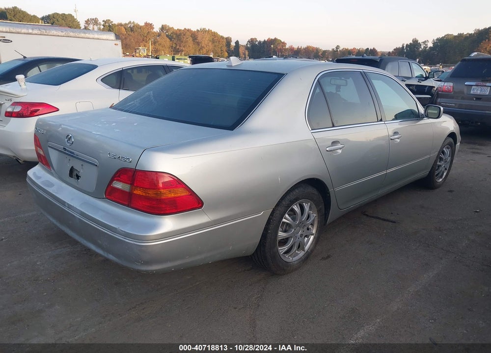 2002 LEXUS LS 430 VIN: JTHBN30F920083607