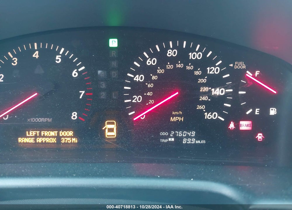 2002 LEXUS LS 430 VIN: JTHBN30F920083607