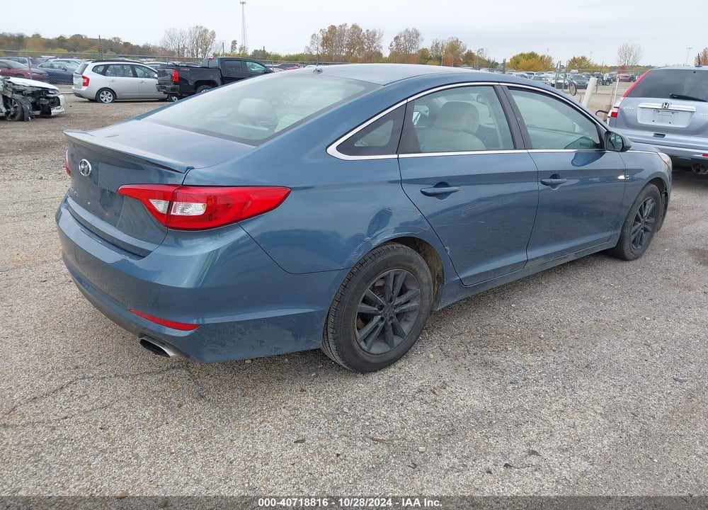2017 HYUNDAI SONATA VIN: 5NPE24AFXHH546409