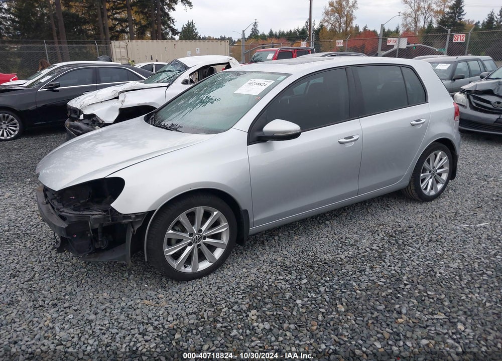2013 VOLKSWAGEN GOLF 2.0L TDI 4-DOOR VIN: WVWDM7AJ1DW134864