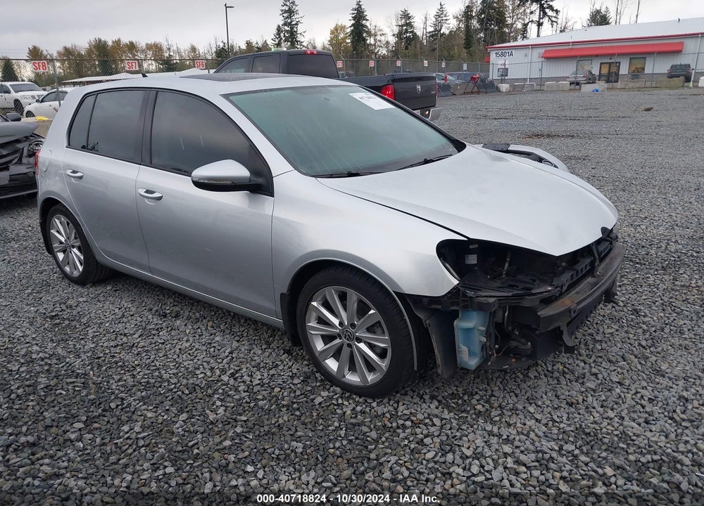 2013 VOLKSWAGEN GOLF 2.0L TDI 4-DOOR VIN: WVWDM7AJ1DW134864