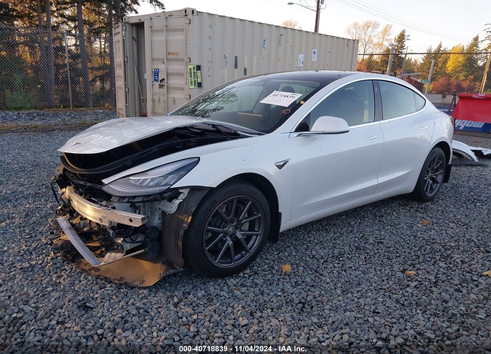 2020 TESLA MODEL 3 STANDARD RANGE PLUS REAR-WHEEL DRIVE/STANDARD RANGE REAR-WHEEL DRIVE VIN: 5YJ3E1EA5LF613338