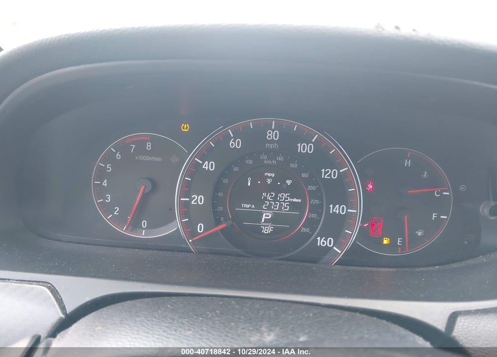 2016 HONDA ACCORD VIN: 1HGCR2F58GA080381