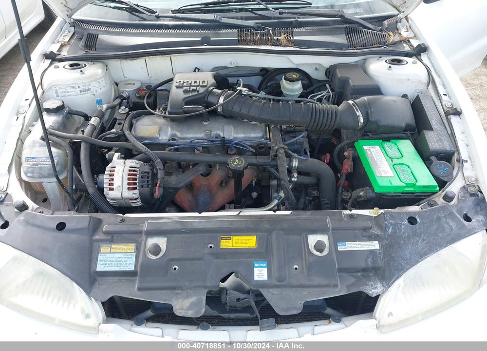 2001 CHEVROLET CAVALIER VIN: 1G1JC524X17113643