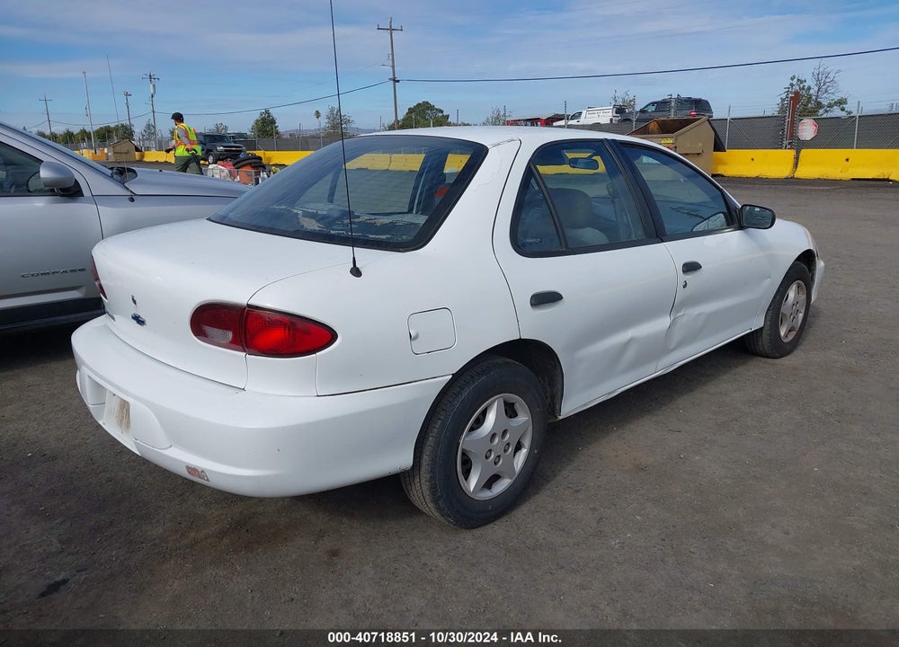 2001 CHEVROLET CAVALIER VIN: 1G1JC524X17113643