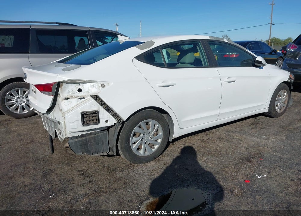 2017 HYUNDAI ELANTRA SE VIN: 5NPD74LF8HH096611