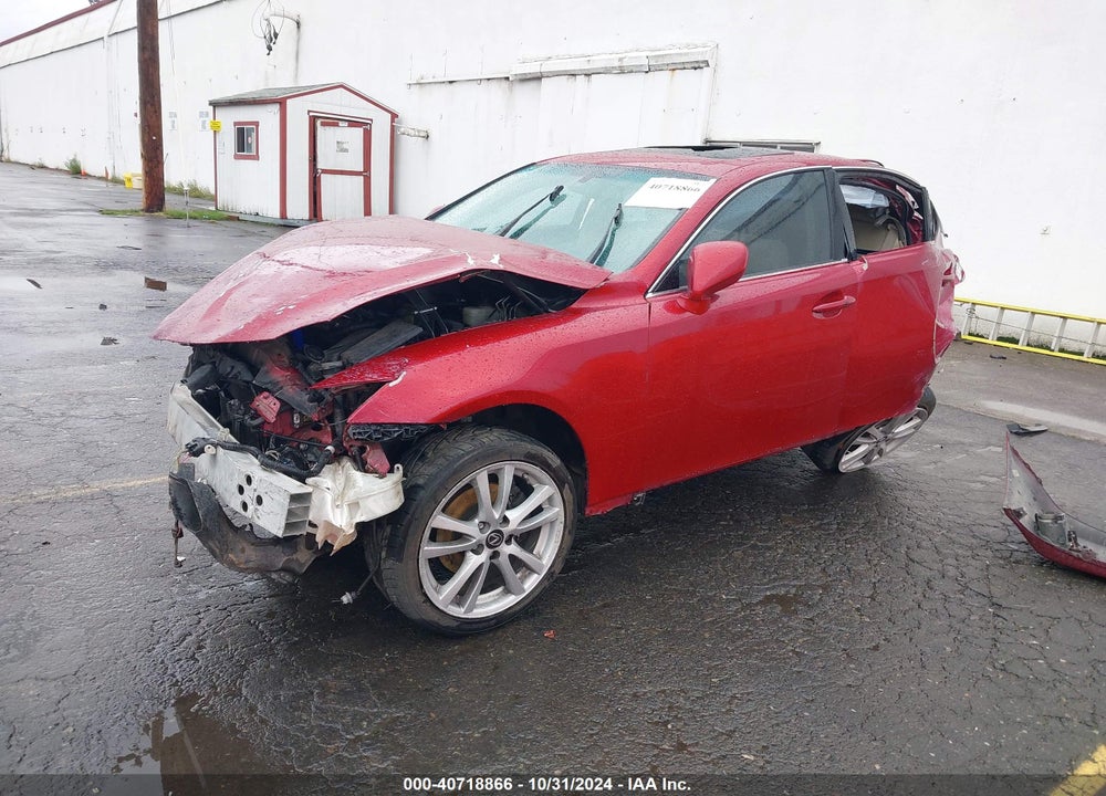 2007 LEXUS IS 250 VIN: JTHBK262975048602