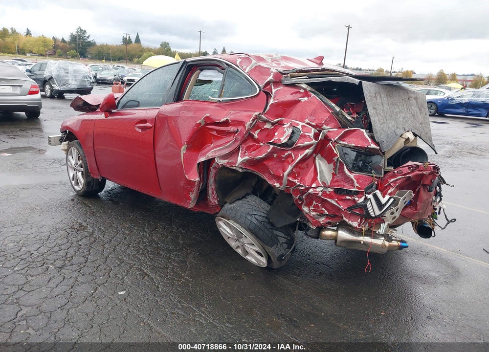 2007 LEXUS IS 250 VIN: JTHBK262975048602