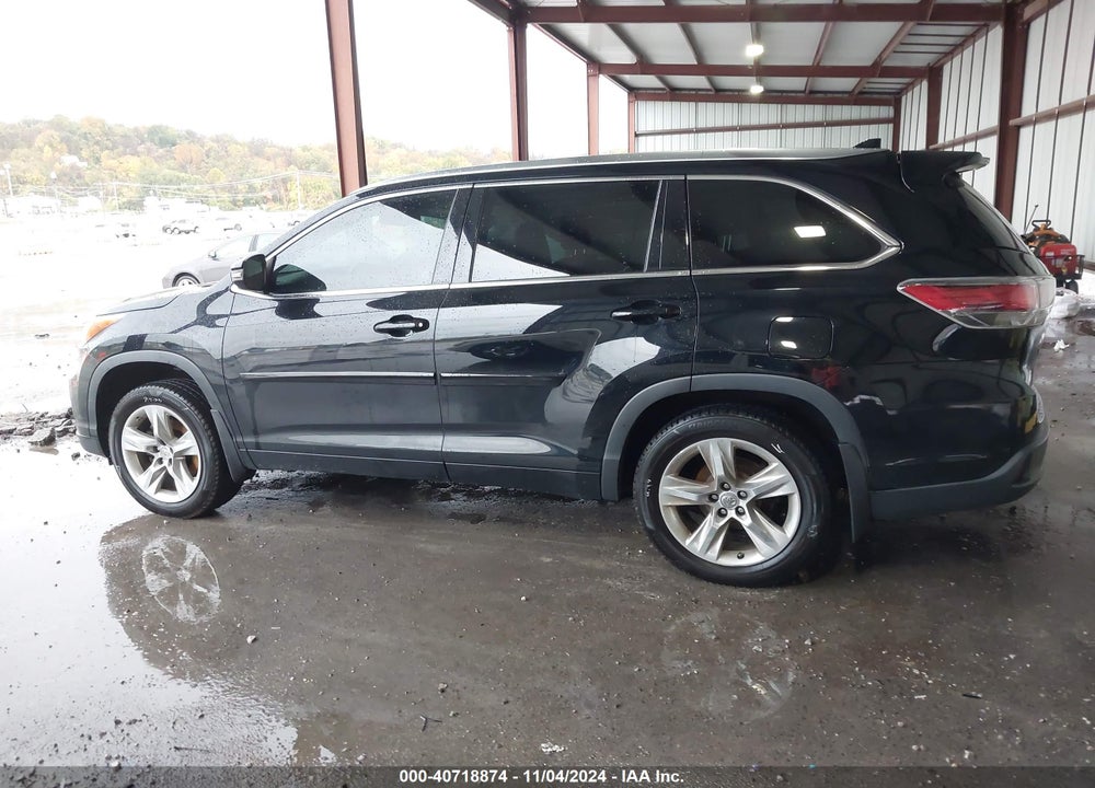 2015 TOYOTA HIGHLANDER LIMITED V6 VIN: 5TDDKRFH8FS075788