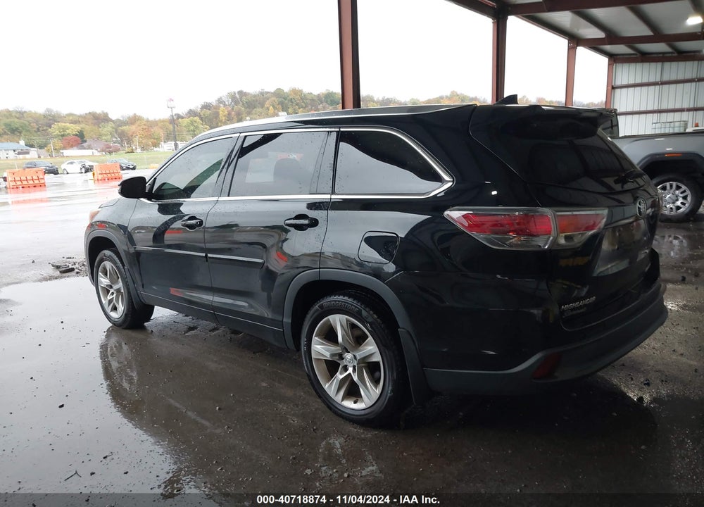 2015 TOYOTA HIGHLANDER LIMITED V6 VIN: 5TDDKRFH8FS075788