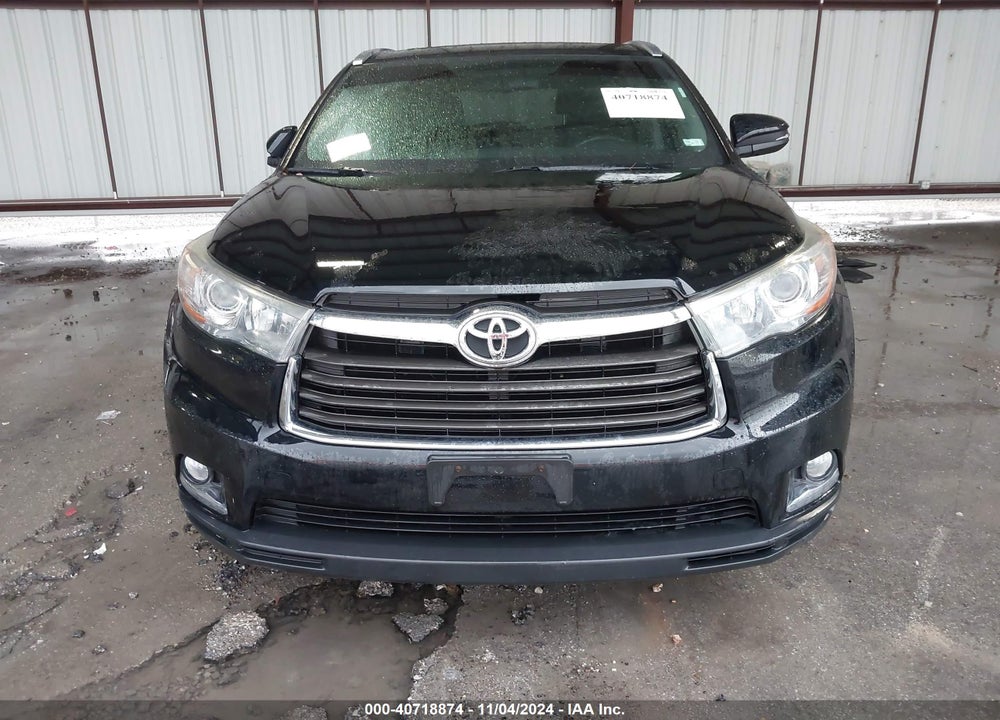 2015 TOYOTA HIGHLANDER LIMITED V6 VIN: 5TDDKRFH8FS075788