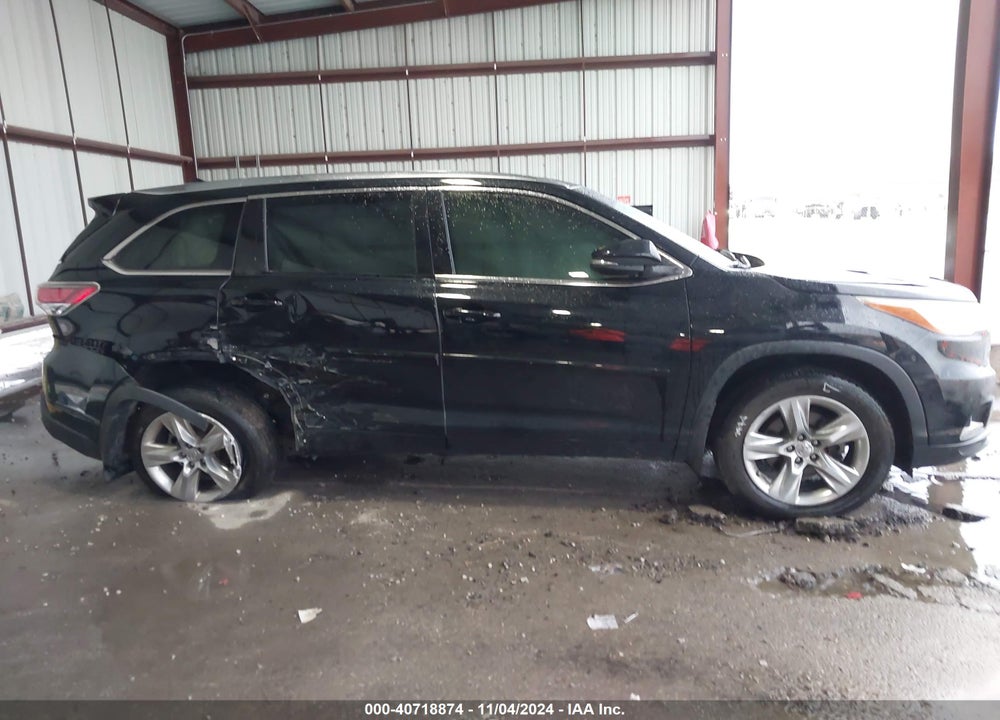 2015 TOYOTA HIGHLANDER LIMITED V6 VIN: 5TDDKRFH8FS075788