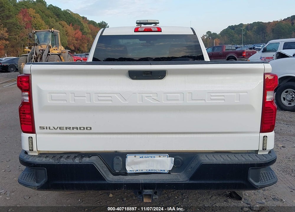 2019 CHEVROLET SILVERADO 1500 WORK TRUCK VIN: 3GCNWAEH4KG105910