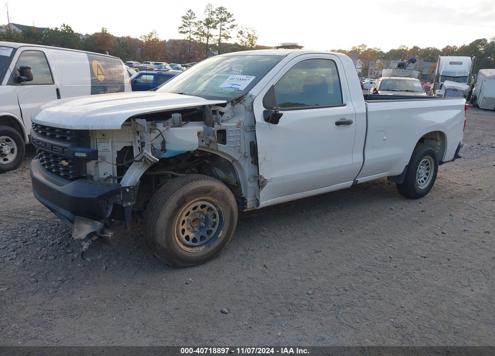 2019 CHEVROLET SILVERADO 1500 WORK TRUCK VIN: 3GCNWAEH4KG105910