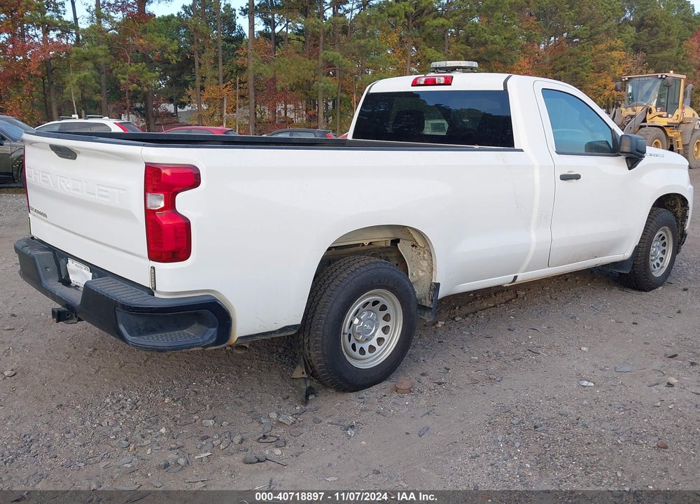 2019 CHEVROLET SILVERADO 1500 WORK TRUCK VIN: 3GCNWAEH4KG105910