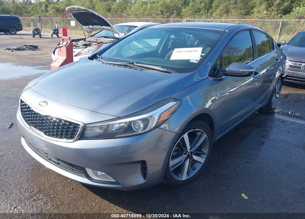 2017 KIA FORTE EX VIN: 3KPFL4A89HE041291