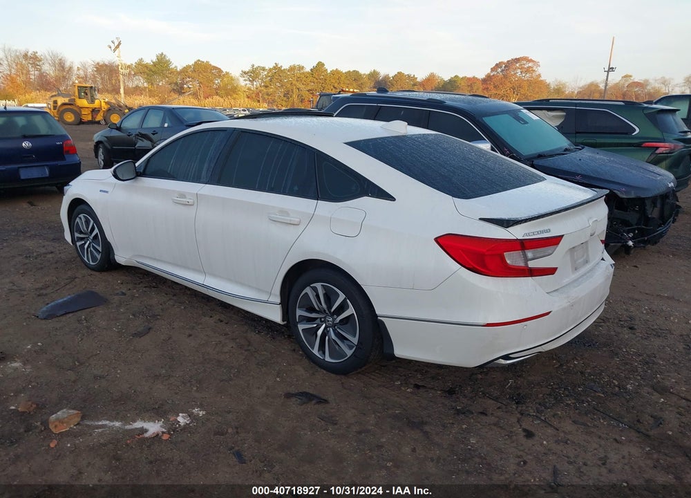 2022 HONDA ACCORD HYBRID EX-L VIN: 1HGCV3F5XNA020536