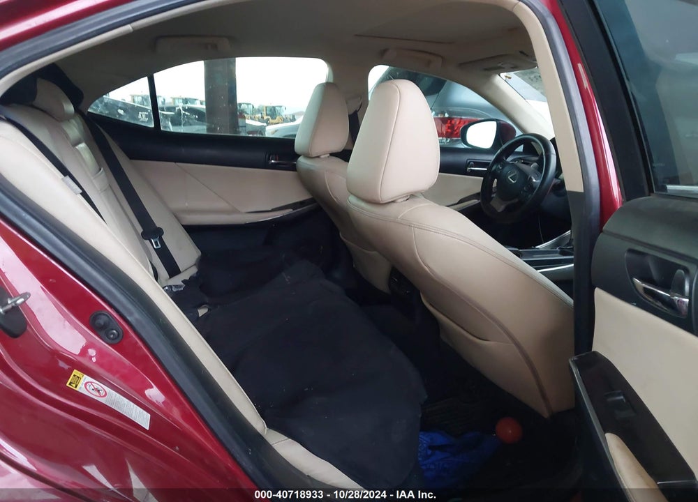 2014 LEXUS IS 250 VIN: JTHBF1D20E5020251