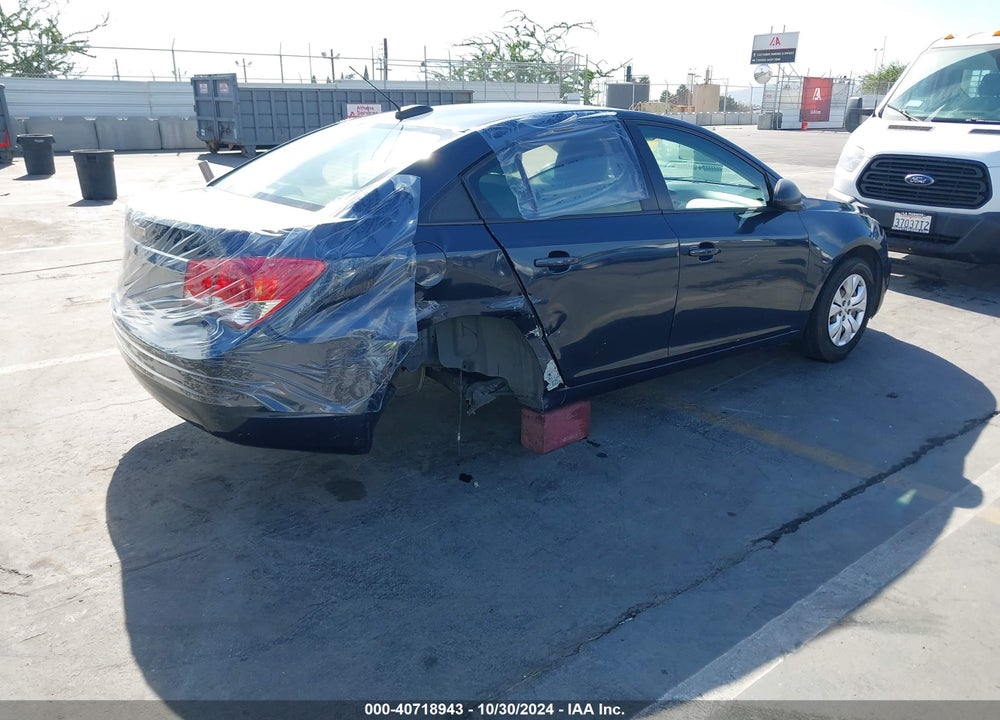 2015 CHEVROLET CRUZE LS AUTO VIN: 1G1PA5SG4F7267525