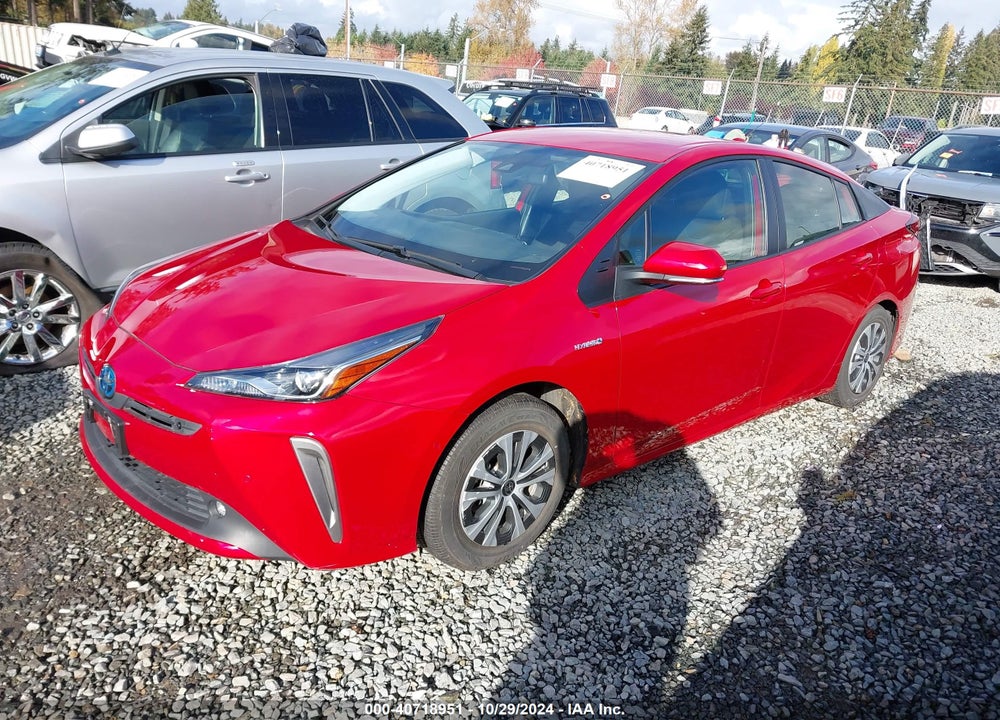 2022 TOYOTA PRIUS LE AWD-E VIN: JTDL9MFU5N3032081