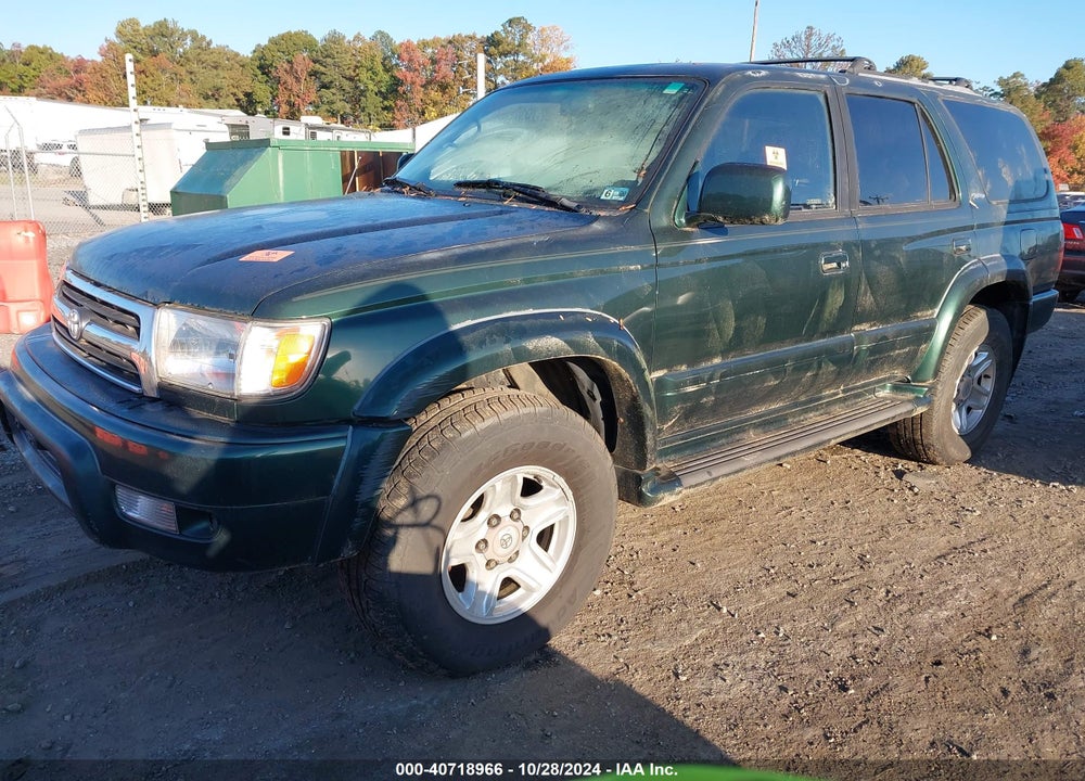 1999 TOYOTA 4RUNNER LIMITED V6 VIN: JT3HN87RXX9030902