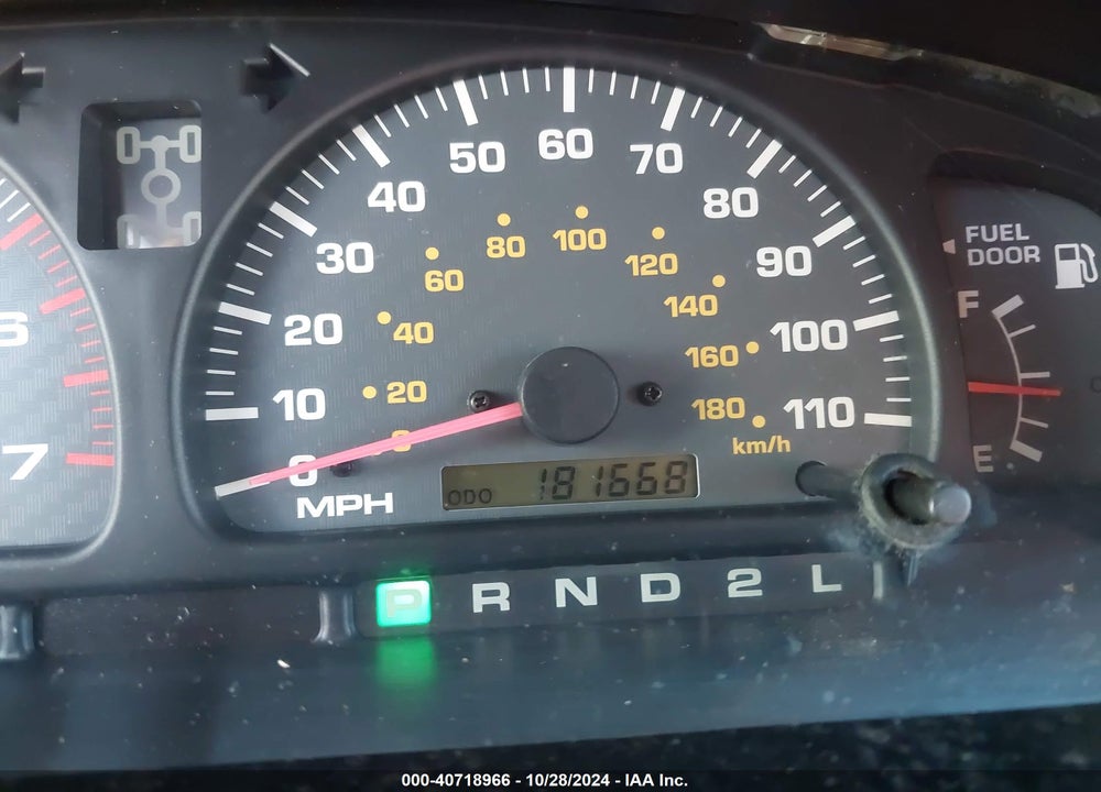 1999 TOYOTA 4RUNNER LIMITED V6 VIN: JT3HN87RXX9030902