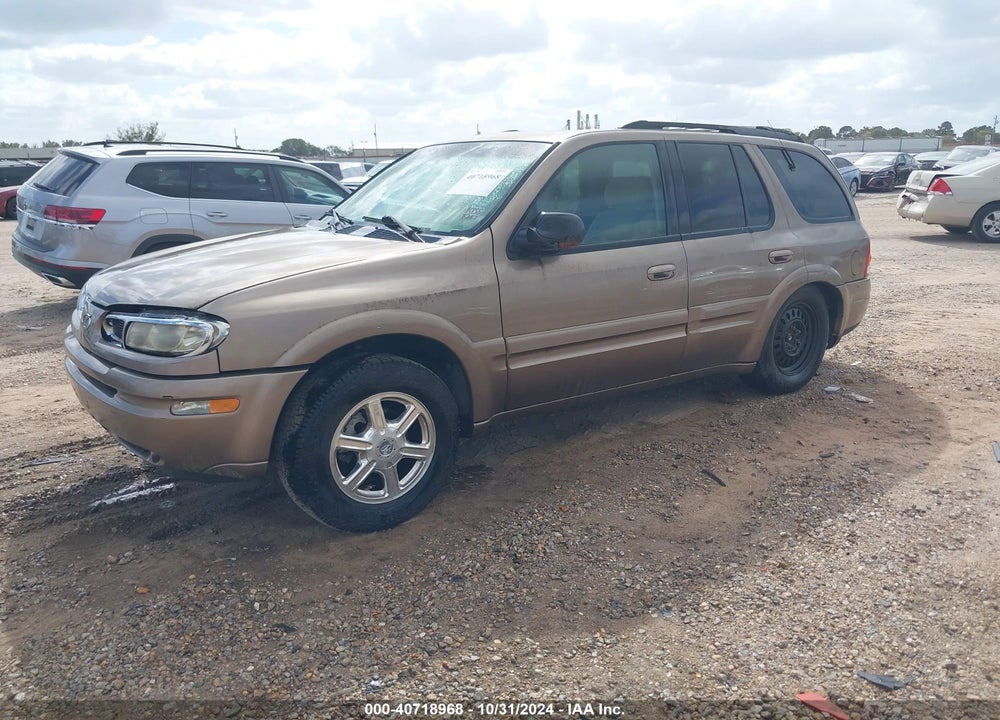 2002 OLDSMOBILE BRAVADA BASE (DISCONTINUED) VIN: 1GHDS13S322331493