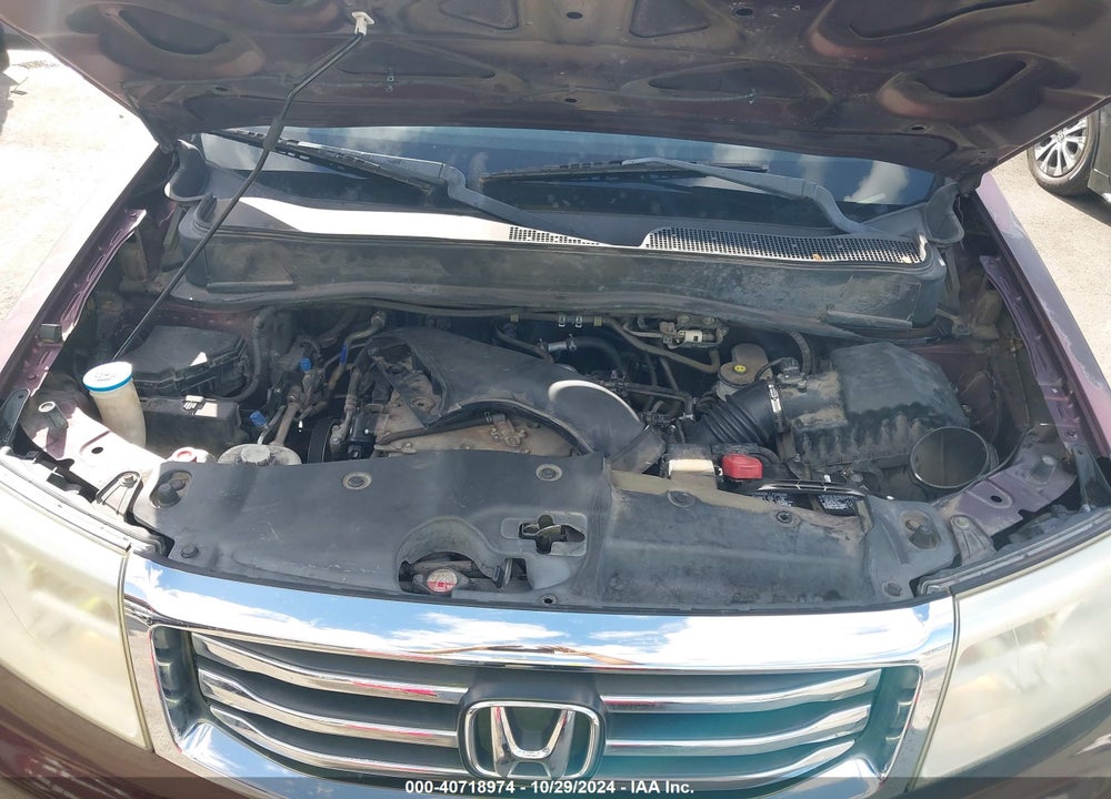 2012 HONDA PILOT EX-L VIN: 5FNYF3H65CB022979