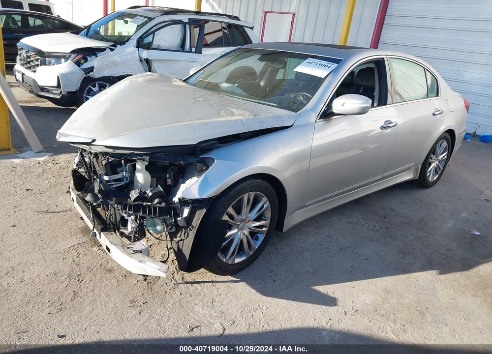 2012 HYUNDAI GENESIS 3.8L VIN: KMHGC4DD9CU207831
