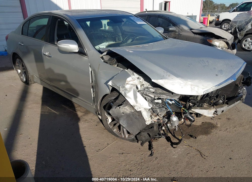 2012 HYUNDAI GENESIS 3.8L VIN: KMHGC4DD9CU207831