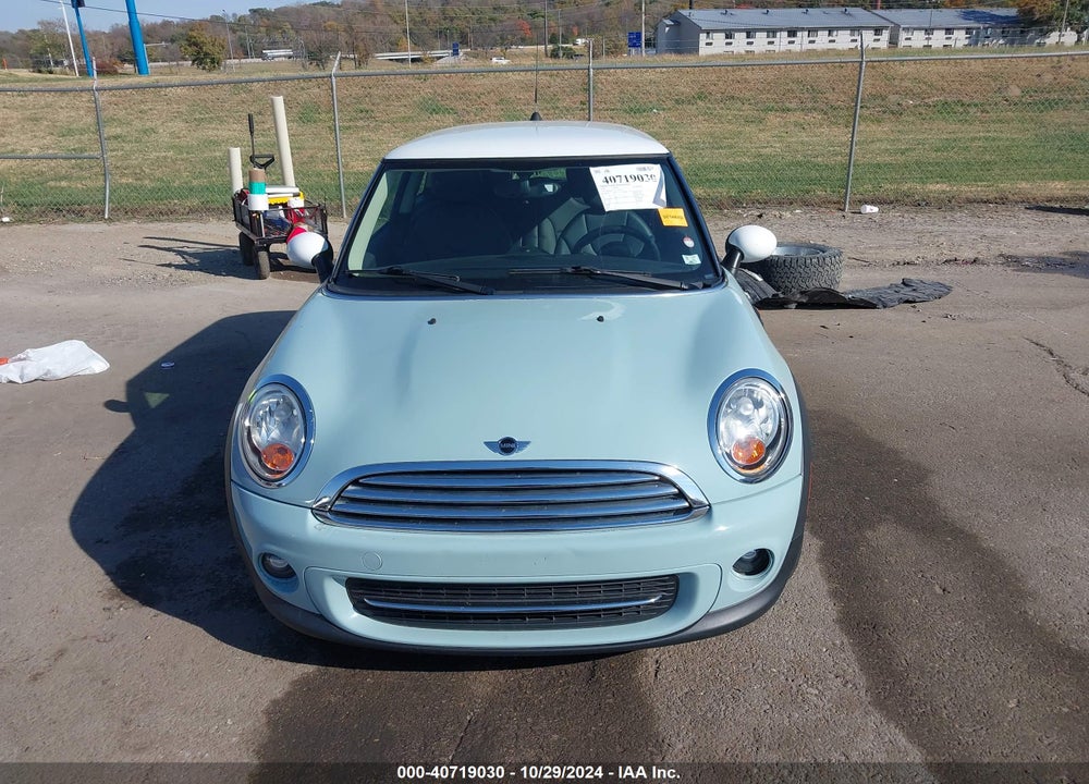 2012 MINI COOPER VIN: WMWSU3C51CT367317