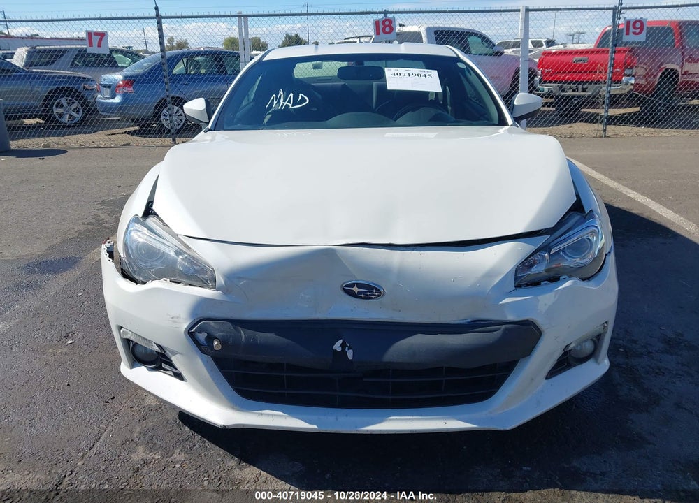 2016 SUBARU BRZ 2.0 LIMITED/BLUE.SERIES VIN: JF1ZCAC1XG9602375