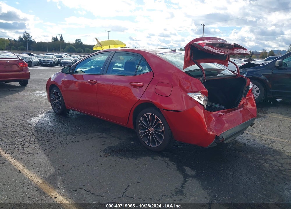 2016 TOYOTA COROLLA L/LE/LE PLS/PRM/S/S PLS VIN: 2T1BURHE0GC624575