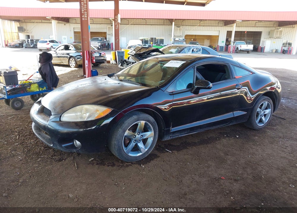 2008 MITSUBISHI ECLIPSE GS VIN: 4A3AK24F48E011636