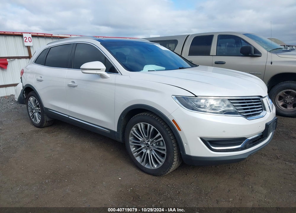 2017 LINCOLN MKX RESERVE VIN: 2LMPJ8LR8HBL15949
