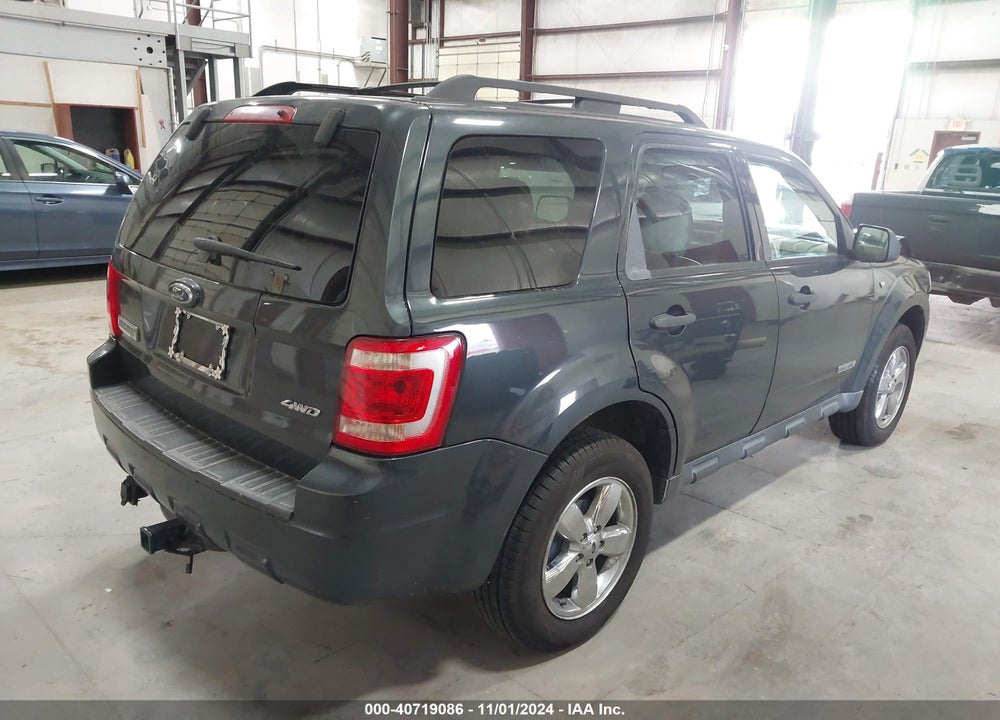 2008 FORD ESCAPE XLT VIN: 1FMCU93178KB57367
