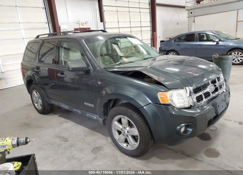 2008 FORD ESCAPE XLT VIN: 1FMCU93178KB57367