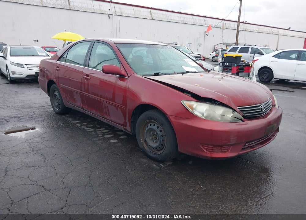 2005 TOYOTA CAMRY LE VIN: 4T1BE30K25U388180