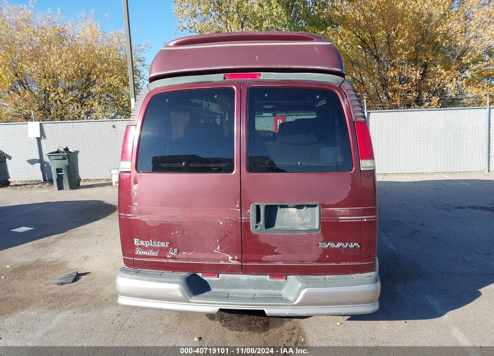1997 GMC SAVANA RV G1500 VIN: 1GDFG15R7V1052595