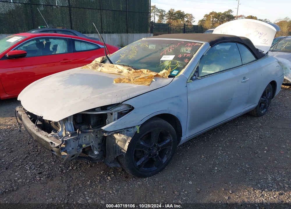 2007 TOYOTA CAMRY SOLARA SLE VIN: 4T1FA38P37U107990