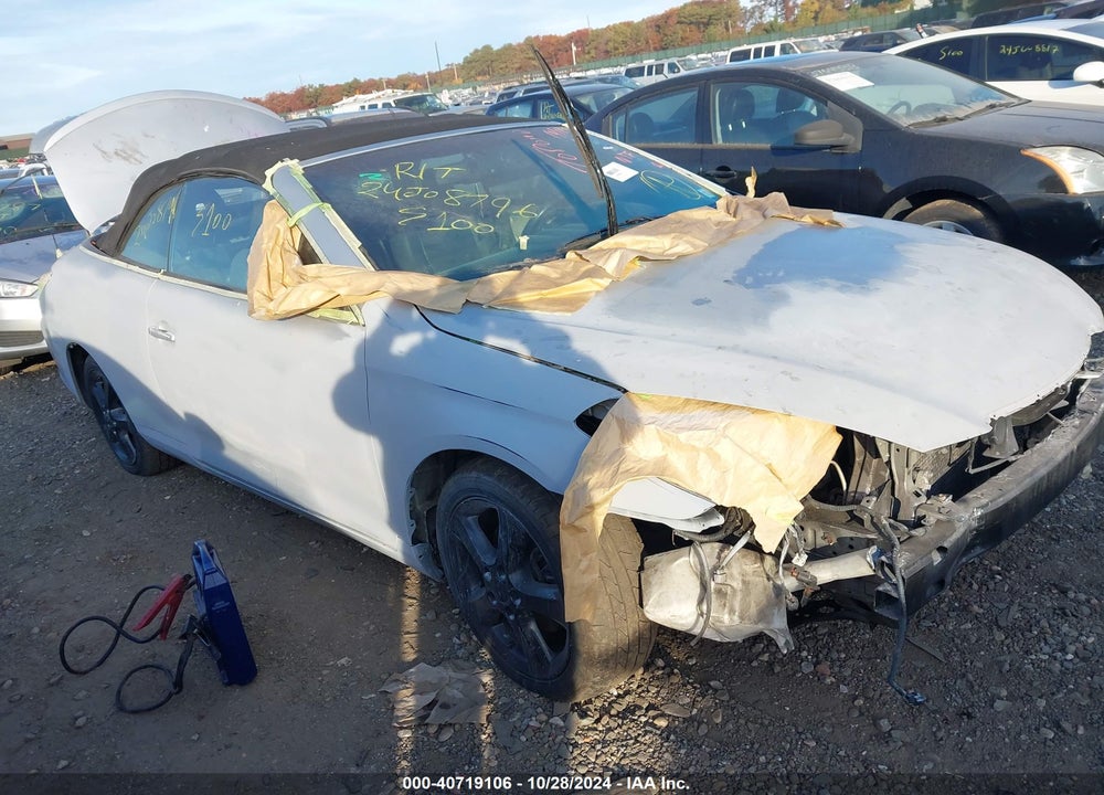 2007 TOYOTA CAMRY SOLARA SLE VIN: 4T1FA38P37U107990