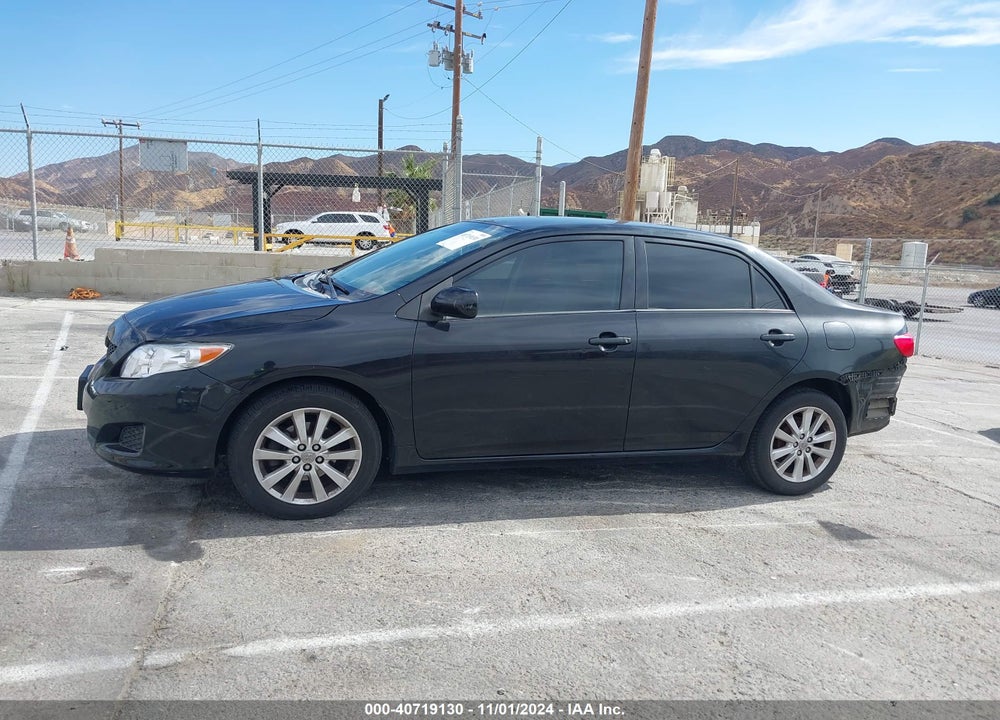 2009 TOYOTA COROLLA LE VIN: JTDBL40E19J007923