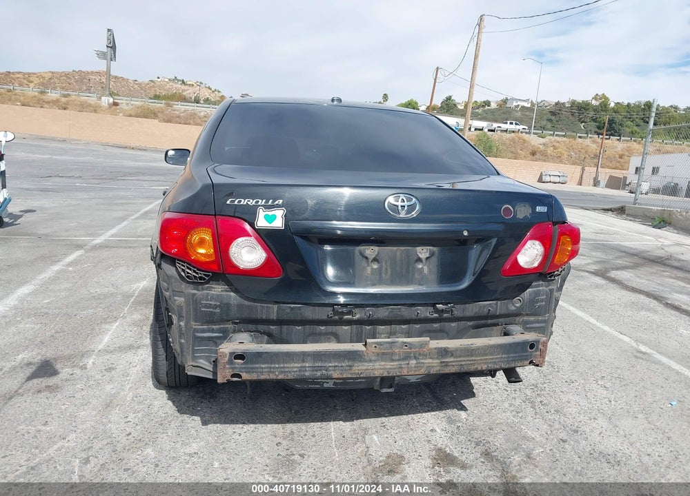 2009 TOYOTA COROLLA LE VIN: JTDBL40E19J007923