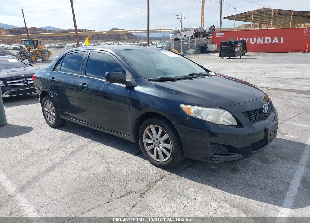 2009 TOYOTA COROLLA LE VIN: JTDBL40E19J007923
