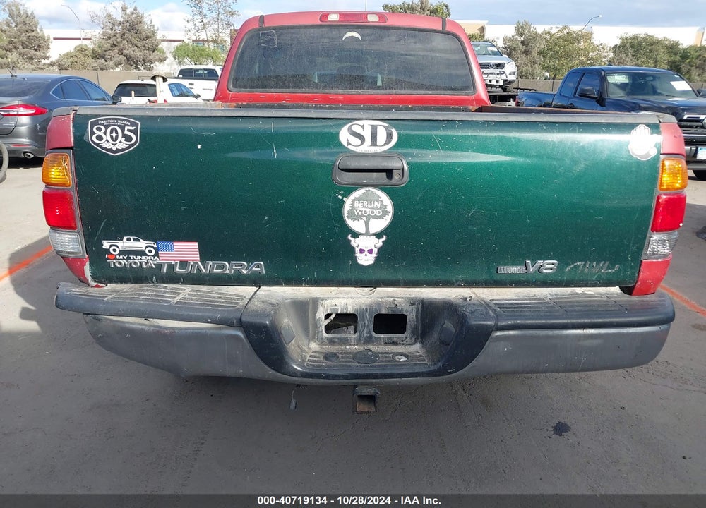 2001 TOYOTA TUNDRA SR5 V8 VIN: 5TBRT34101S176198
