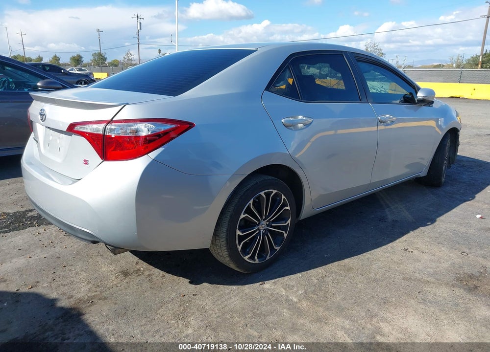 2015 TOYOTA COROLLA L/LE/LE PLS/PRM/S/S PLS VIN: 5YFBURHE4FP228955