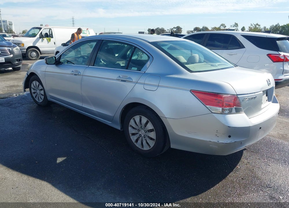 2009 HONDA ACCORD 2.4 LX VIN: 1HGCP26349A148750