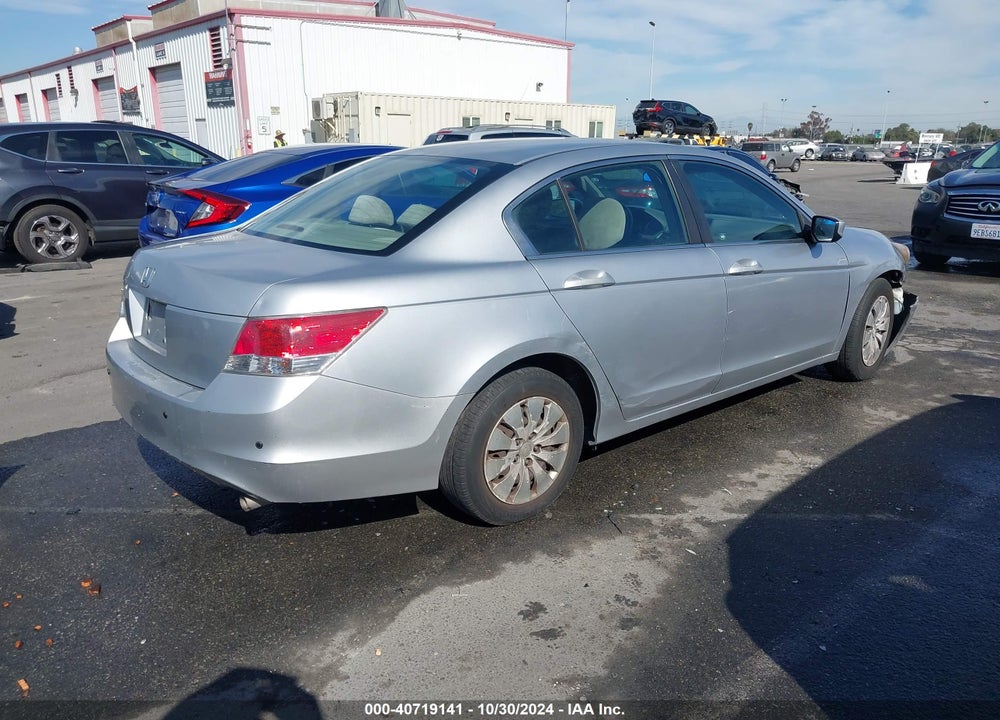 2009 HONDA ACCORD 2.4 LX VIN: 1HGCP26349A148750