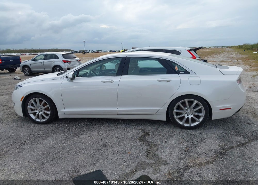 2016 LINCOLN MKZ VIN: 3LN6L2G91GR617480